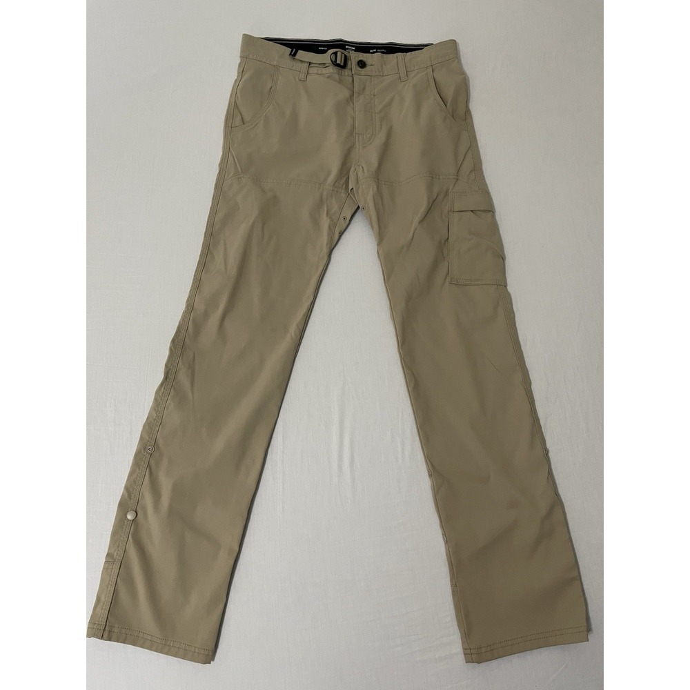 PrAna Beige Slim Fit Stretch Zion Performance Chino Pants Men's Size 30x32